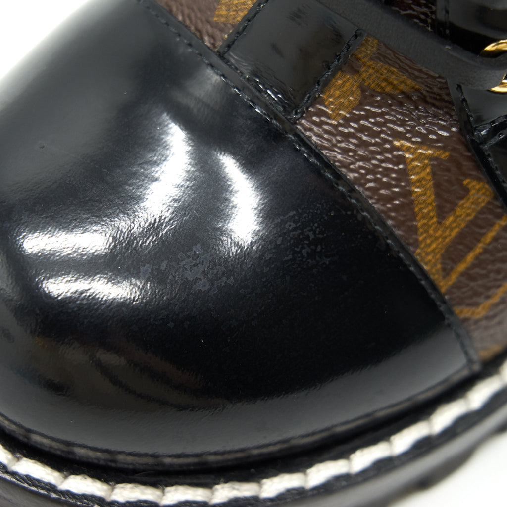 LOUIS VUITTON STAR TRAIL ANKLE BOOT CACAO