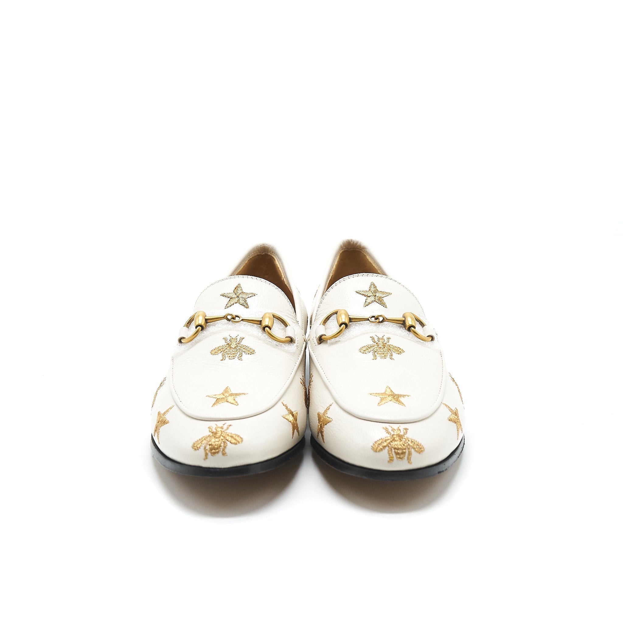 GUCCI PRINTED LOAFER WHITE