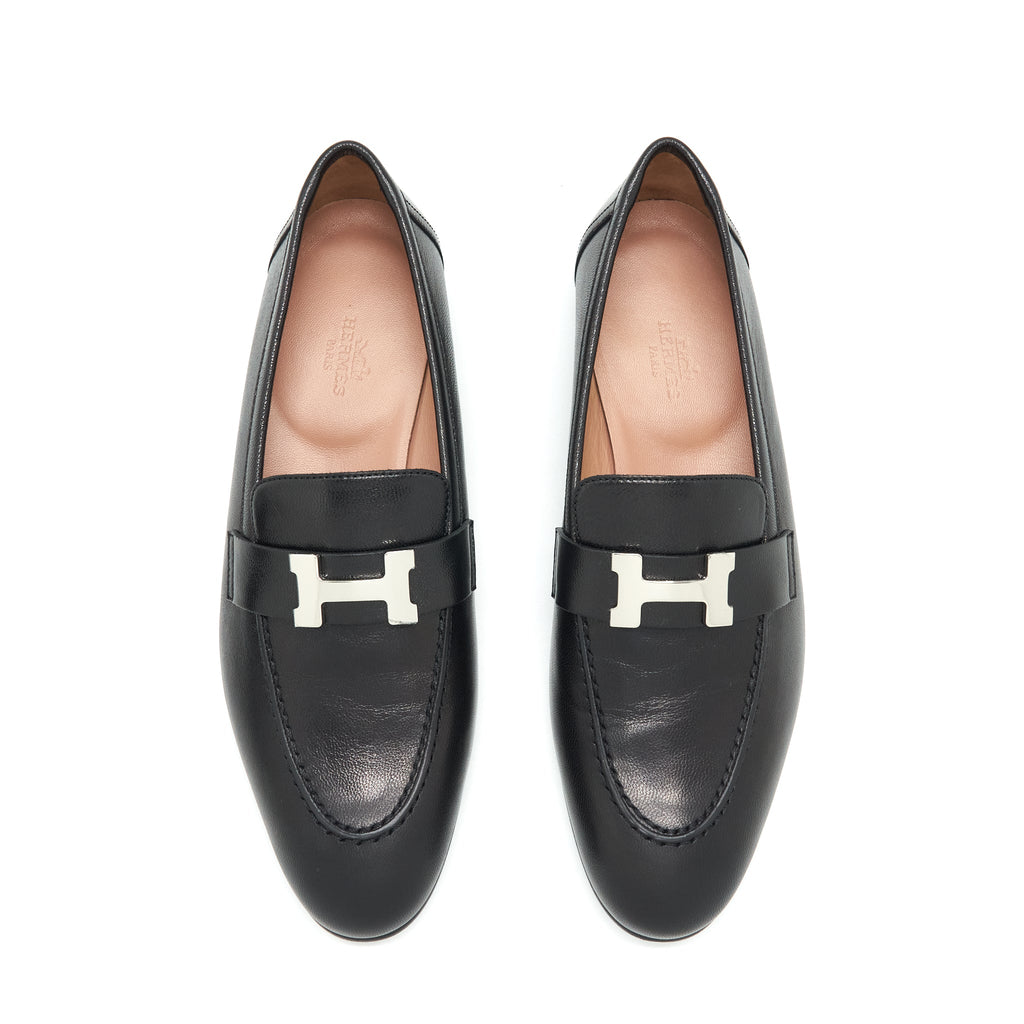 HERMES PARIS LOAFER BLACK SHW