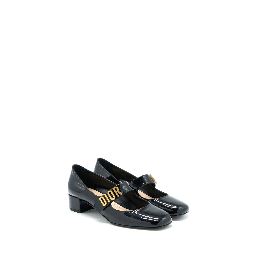 DIOR J’ADORE PUMP PATENT BLACK GHW