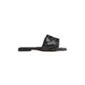 BOTTEGA VENETA LIDO MULE SANDALS BLACK
