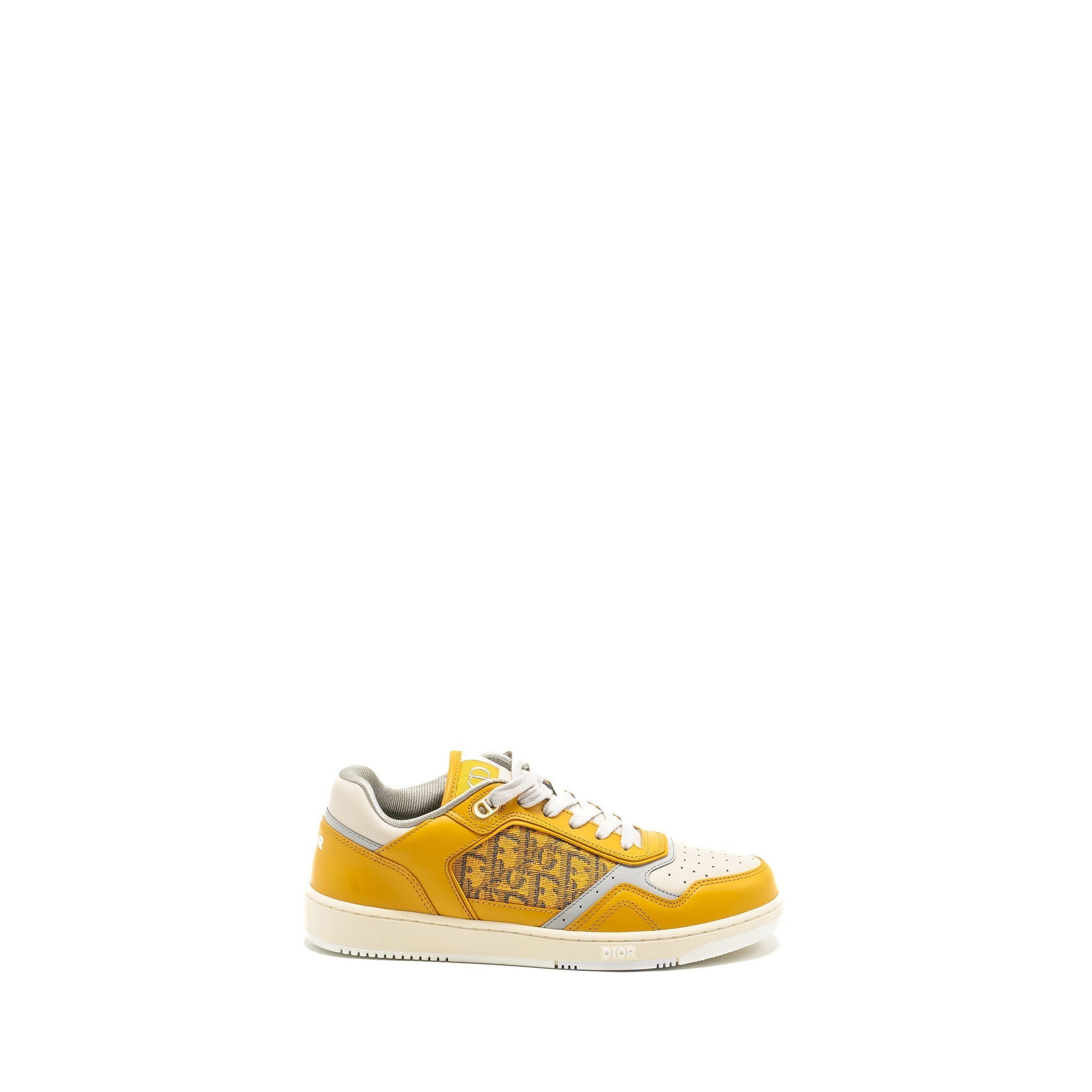DIOR HOMME B27 LOW-TOP SNEAKERS LEATHER YELLOW/MULTICOLOUR