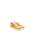 DIOR HOMME B27 LOW-TOP SNEAKERS LEATHER YELLOW/MULTICOLOUR