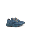 Gucci GG Supreme Monogram Rhyton Sneakers - Blue