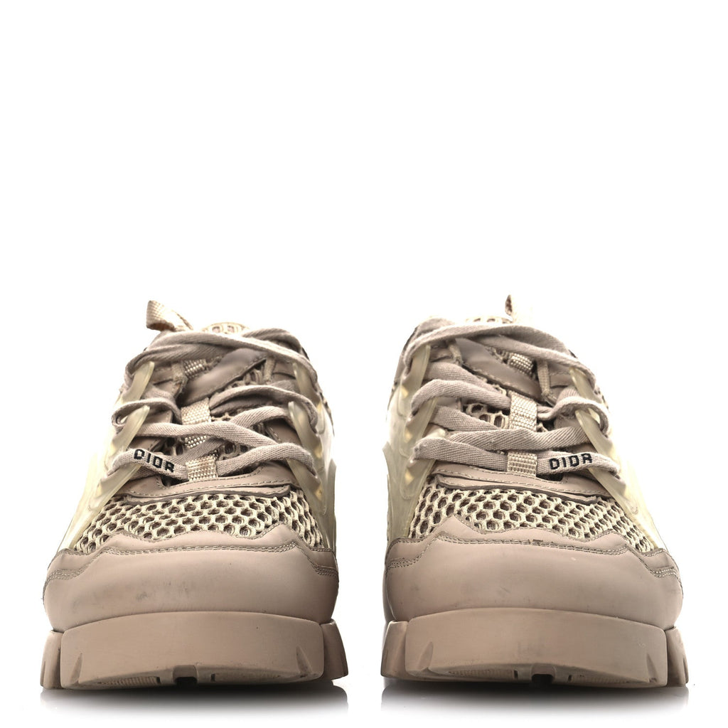 CHRISTIAN DIOR DIOR D-CONNECT SNEAKERS BEIGE & NUDE
