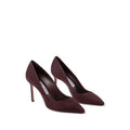 Jimmy Choo Brigitte Pointed Toe Pumps - Burgundy