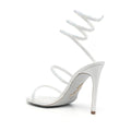 René Caovilla Eden Crystal-Embellished Flat Espadrille - White (high heel, different model)