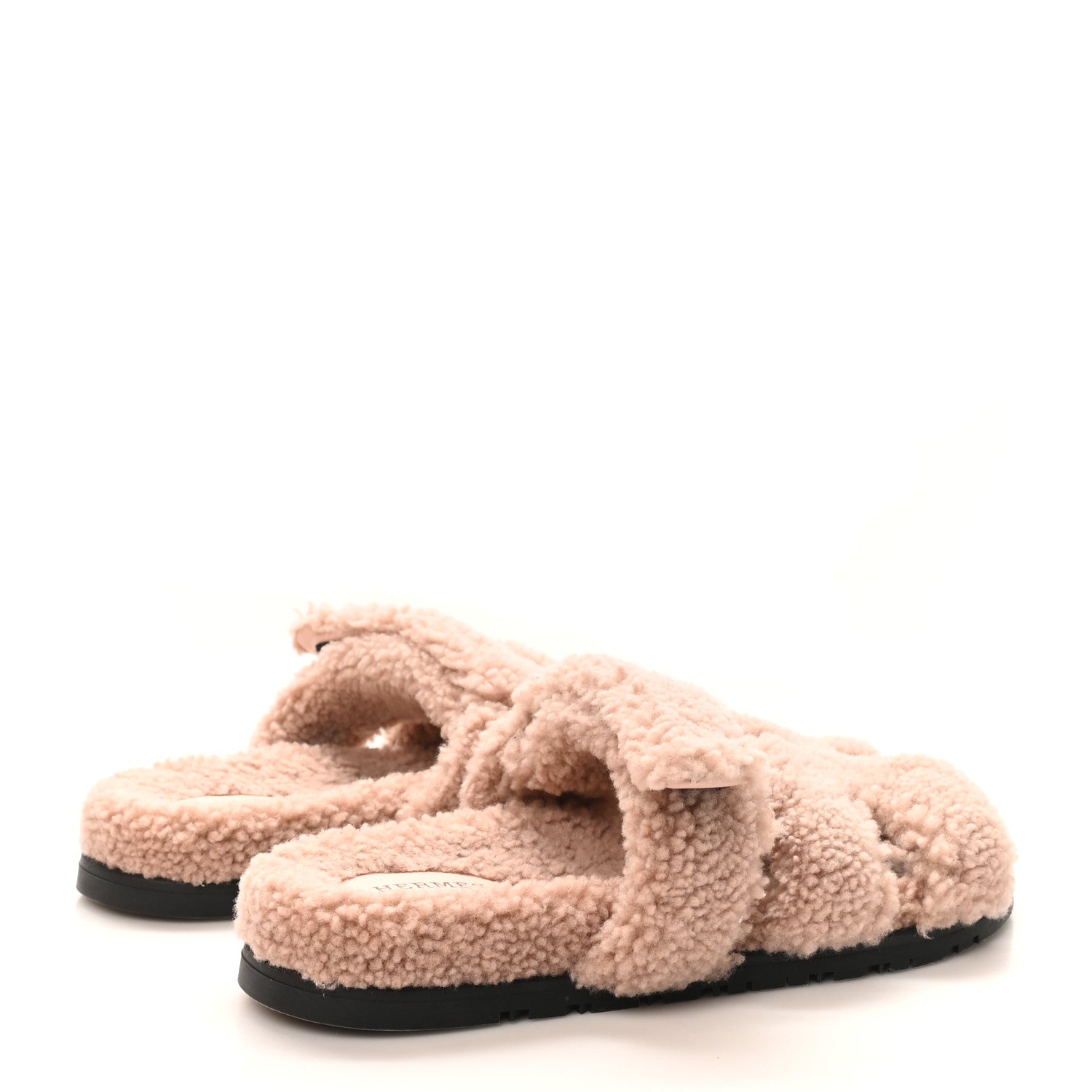 HERMES CHYPRE SANDALS LAINEE BOIS DE SANTAL