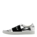 Givenchy Calfskin Mink Fur Urban Street Sneaker White - Silver/Black
