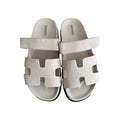 Hermès Chypre Sandal - White/Cream