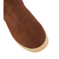 Miu Miu Suede Harness Engineer Boot - Tan
