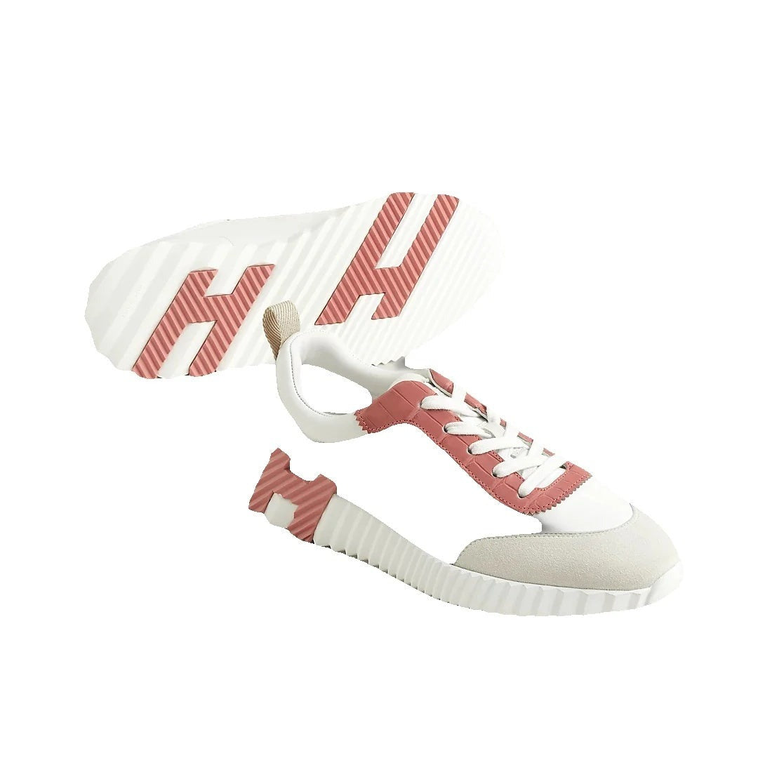 Hermès Bouncing Sneaker - White/Pink