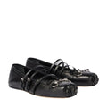 Gucci Shearling Ballerinas - Black
