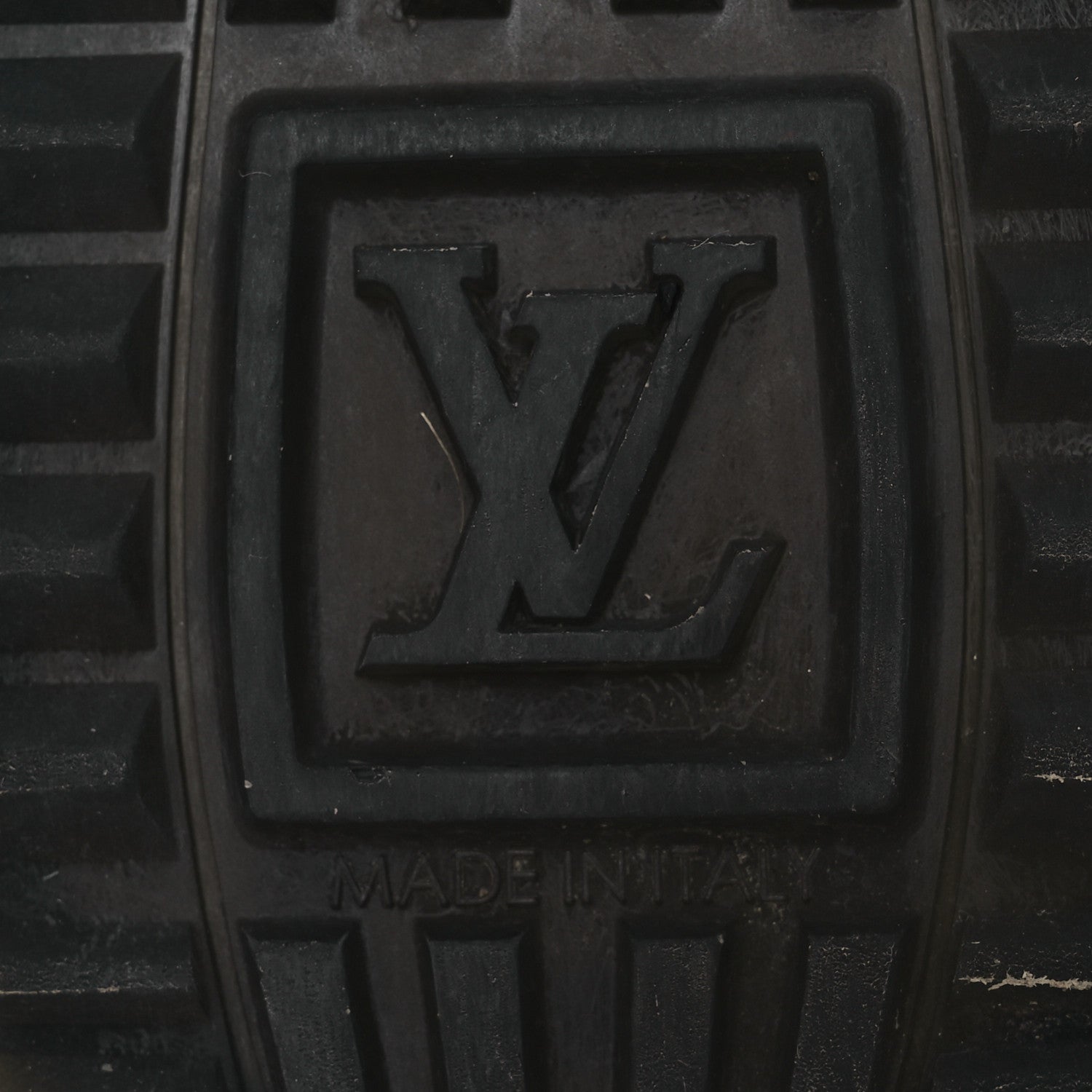 LOUIS VUITTON SUEDE MONOGRAM RUN AWAY SNEAKER BLACK