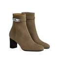 Hermès Saint Germain Ankle Boot Beige - Beige/Taupe Suede