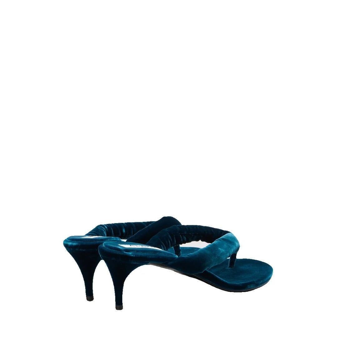 Givenchy Boudoir Thong Sandals - Teal/Blue