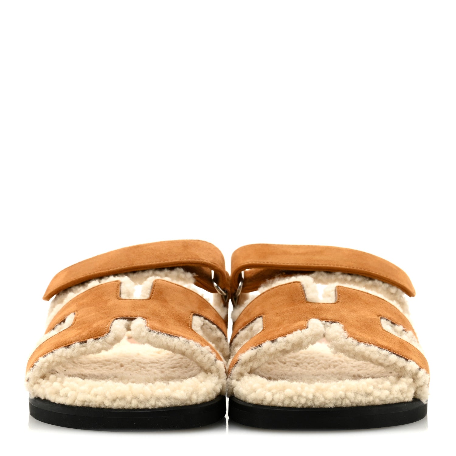 HERMES CHYPRE SANDALS NATUREL