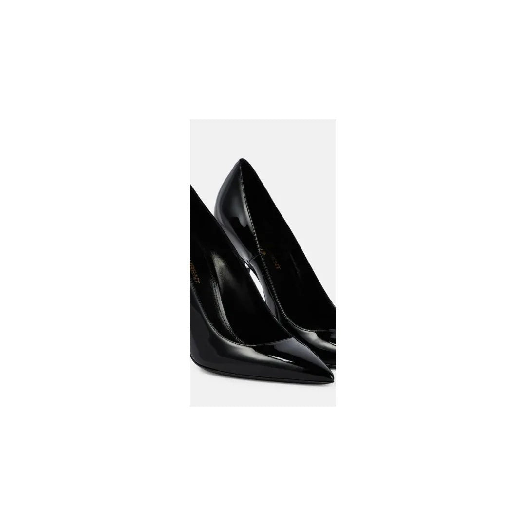 Saint Laurent Opyum 110 Patent Leather Sandals - Black (pumps, not sandals)