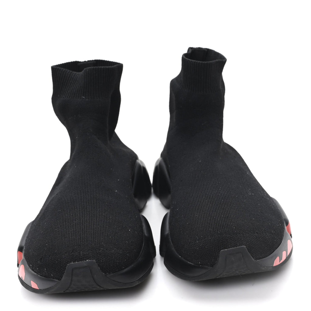 BALENCIAGA SPEED . GRAFFITI SNEAKERS BLACK