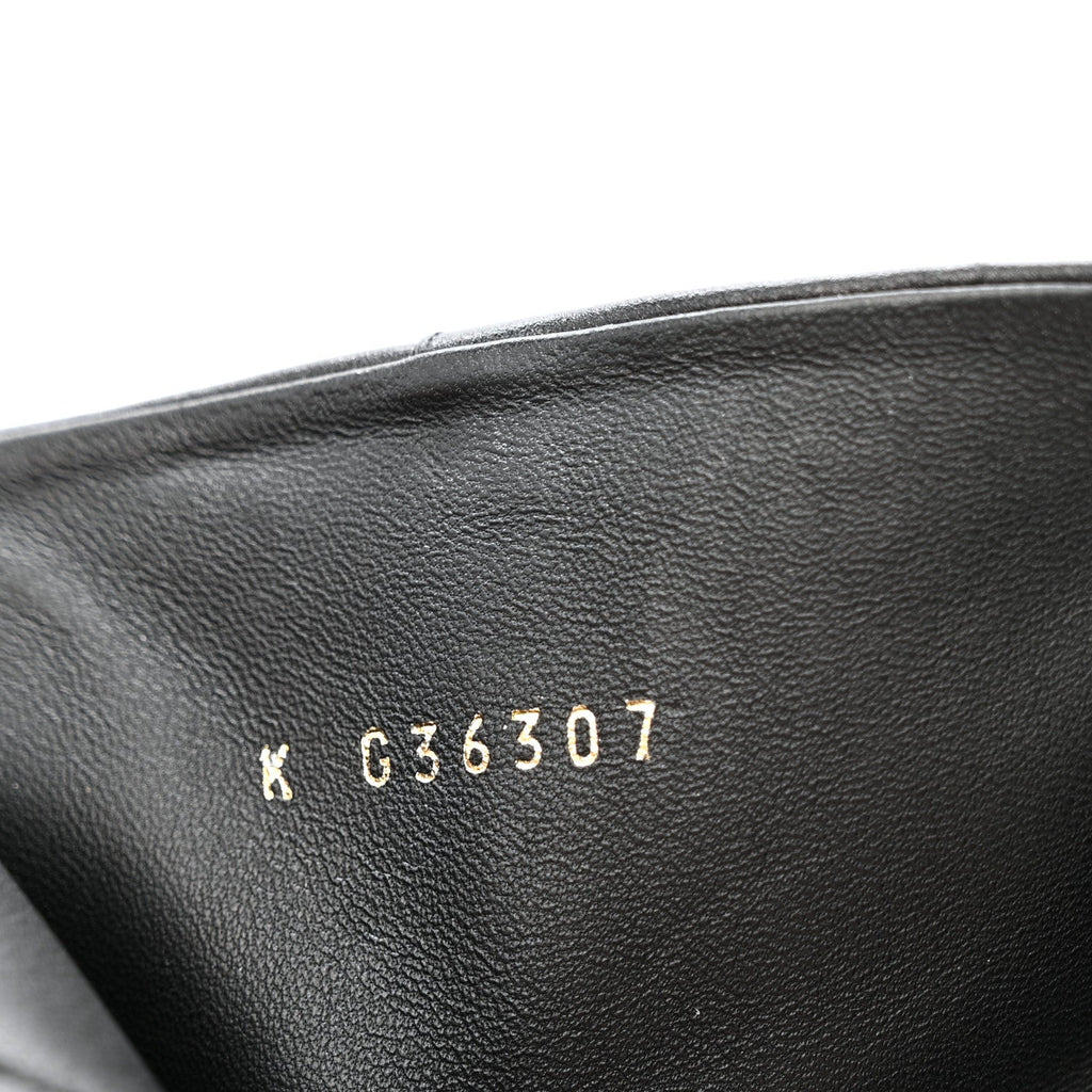 BOTTEGA VENETA CALFSKIN LEAN ANKLE BOOTS FONDANT BLACK