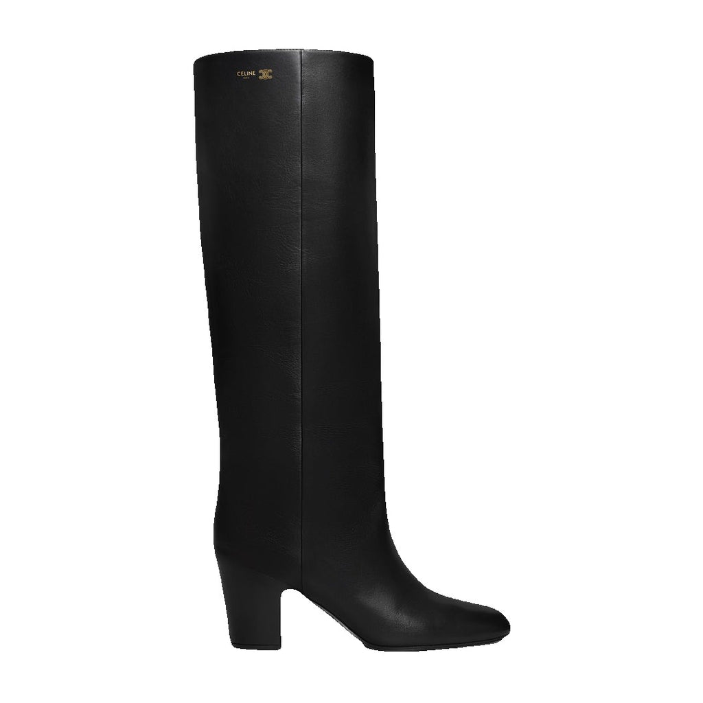 Celine Margaret High Boot - Black