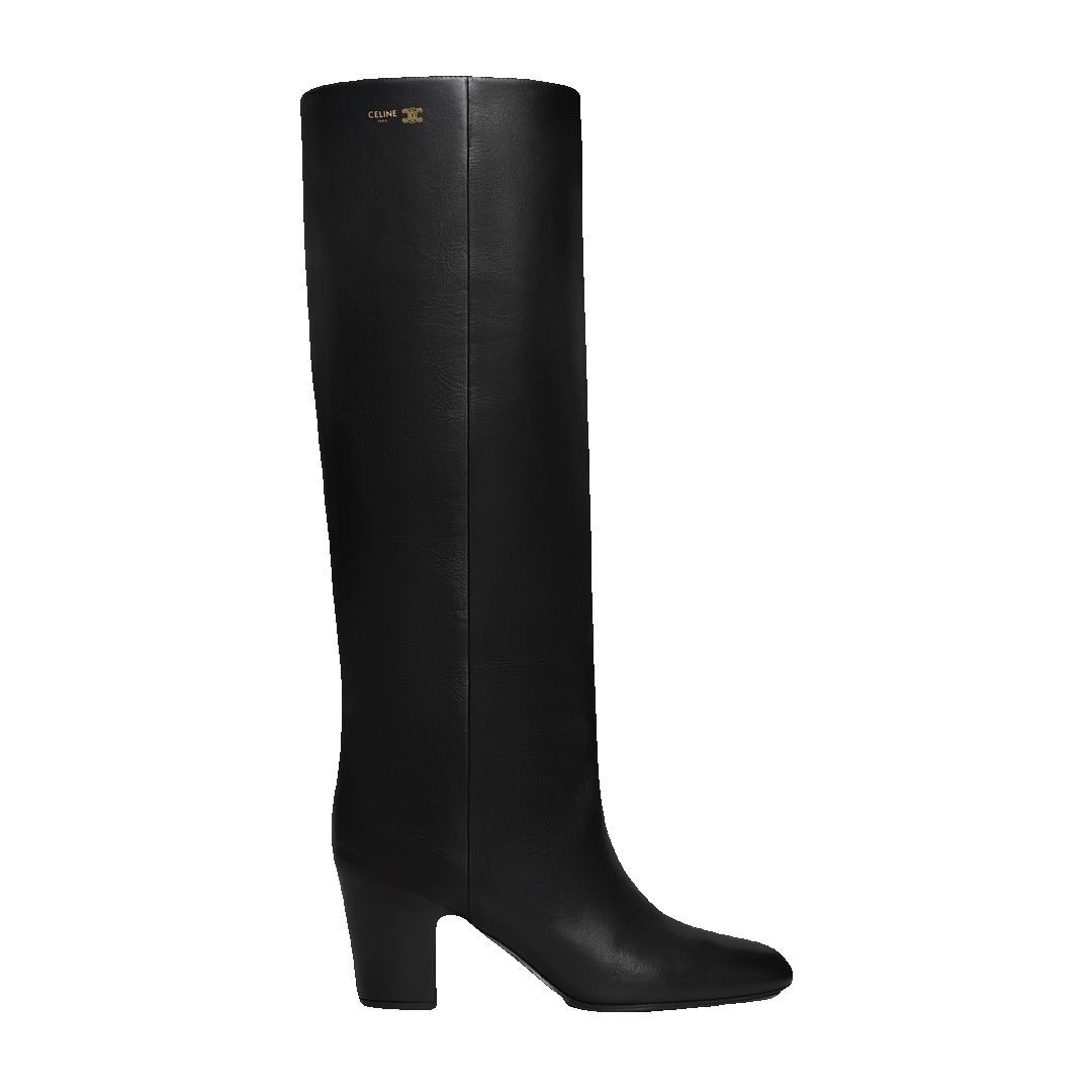 Celine Margaret High Boot - Black