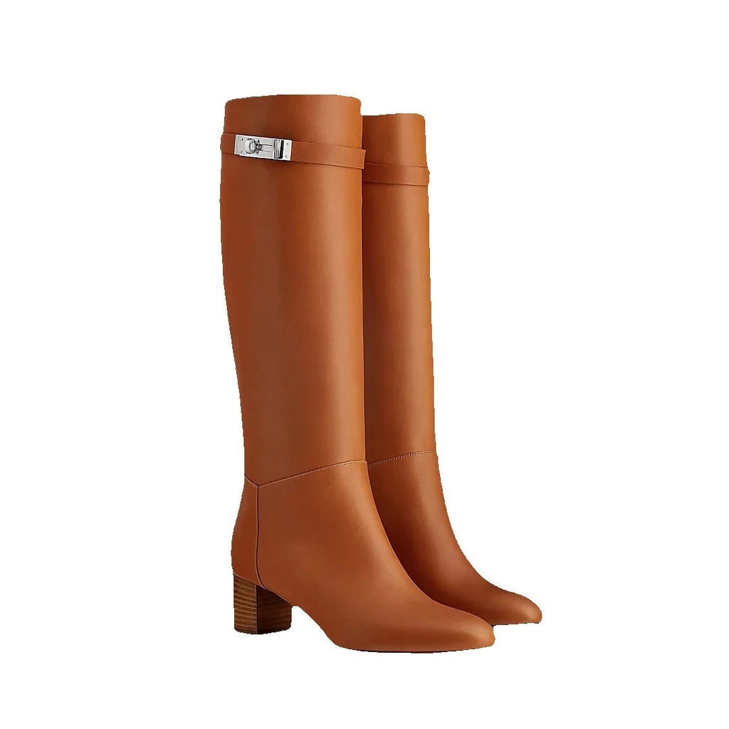Hermès Story 50 Boot Beige - Tan/Brown
