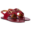 Gucci Rubber Horsebit Thong Sandals Vintage - Camel