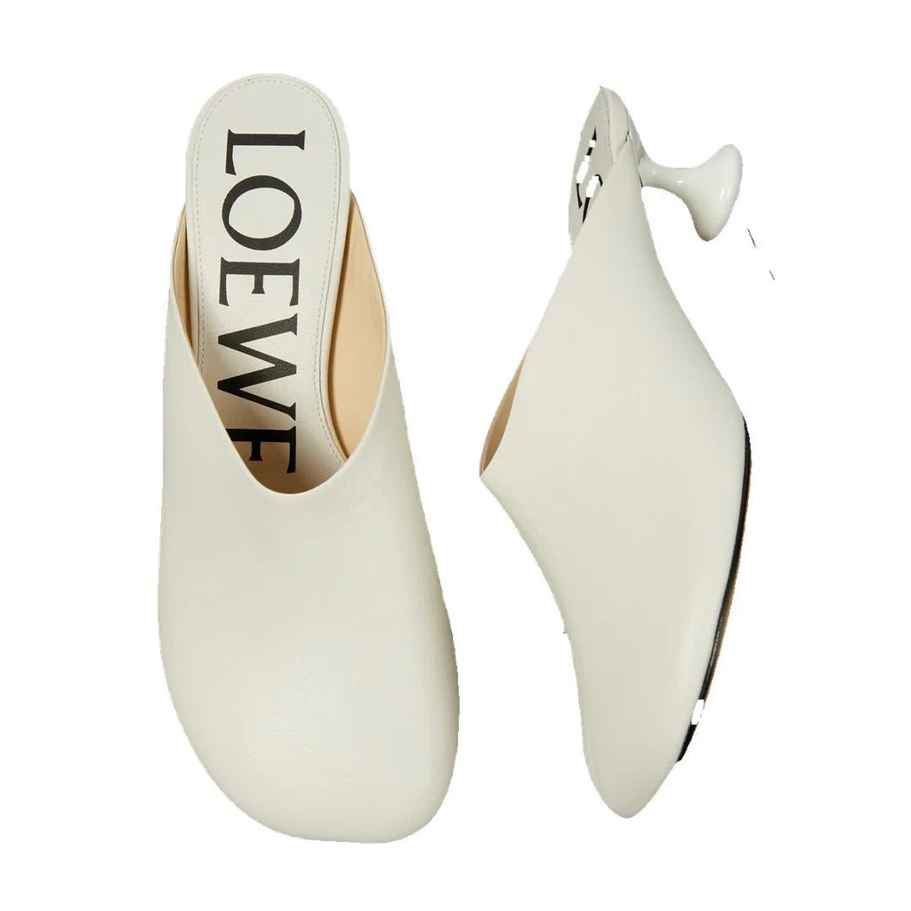 Loewe Leather Origami Mules - White (Toy mules, different model)