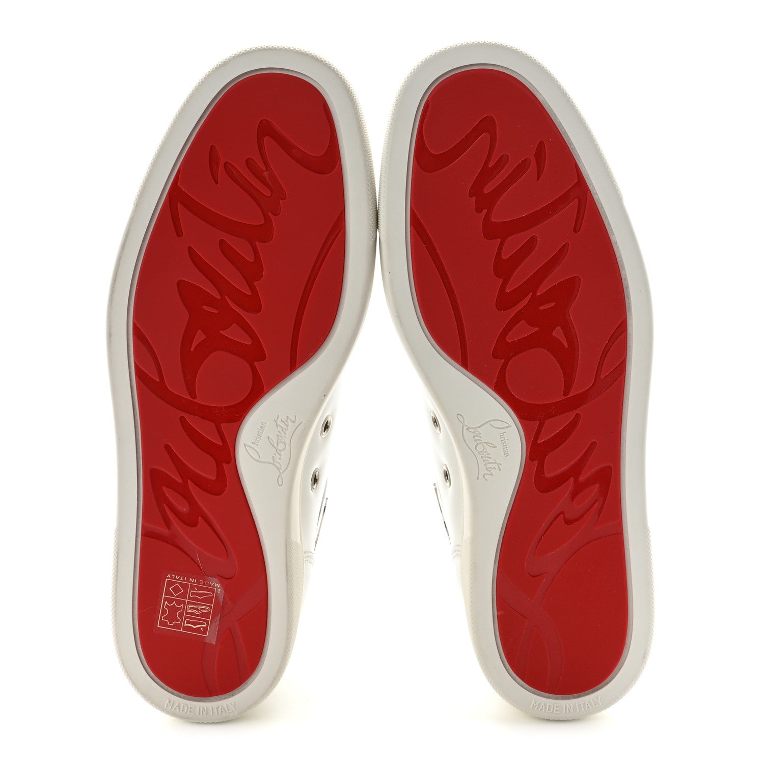 LOUIS VUITTON MONOGRAM CALFSKIN LOUS SNEAKERS WHITE & BLACK