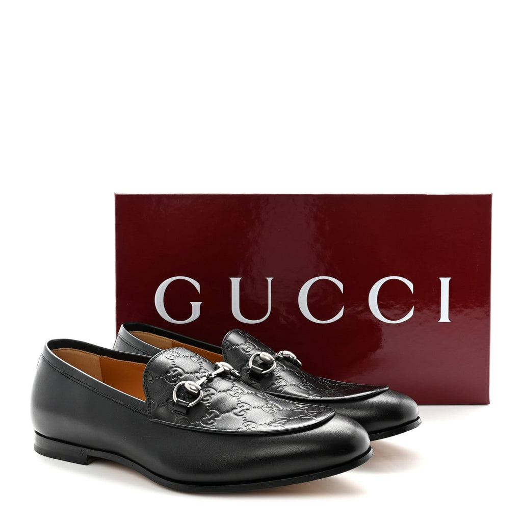 GUCCI LOAFERS HORSEBIT BLACK