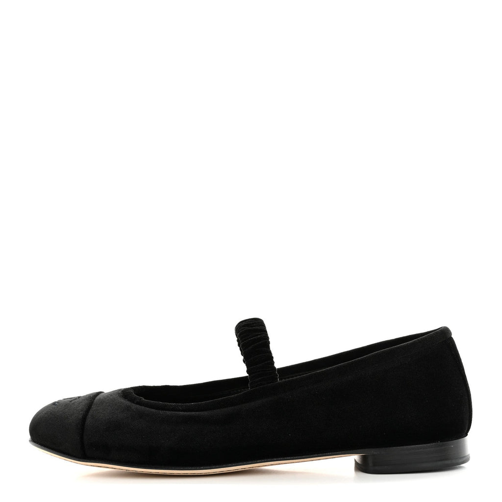 GIVENCHY SLICED SQUARE MARY JANE FLATS BLACK WITH STUDS