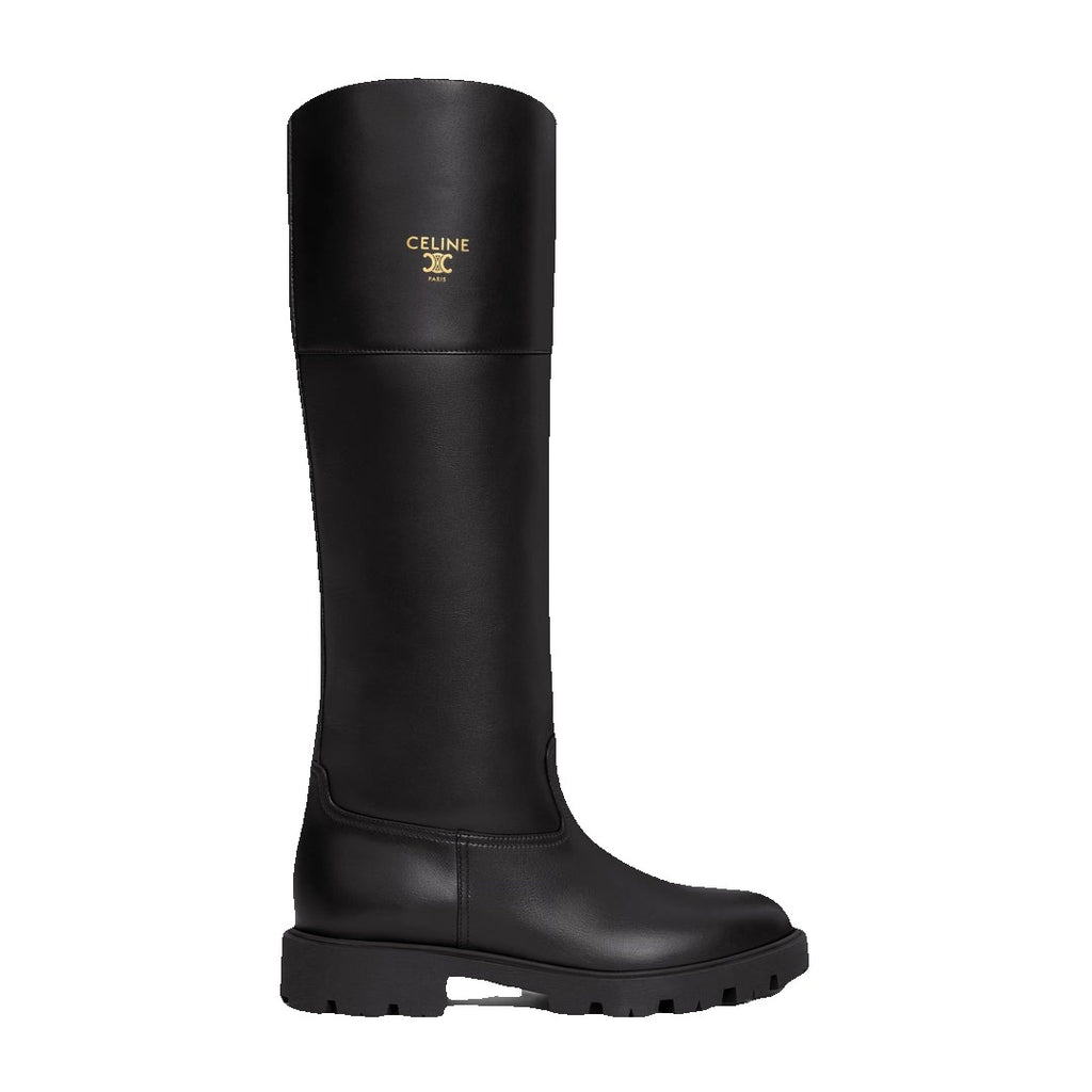 Celine Margaret High Boot - Black