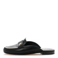 CHANEL CC MULES LAMBSKIN BLACK GHW