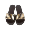 Christian Dior Dio(r)evolution Slide Sandals Camouflage Deep - Black/Gold