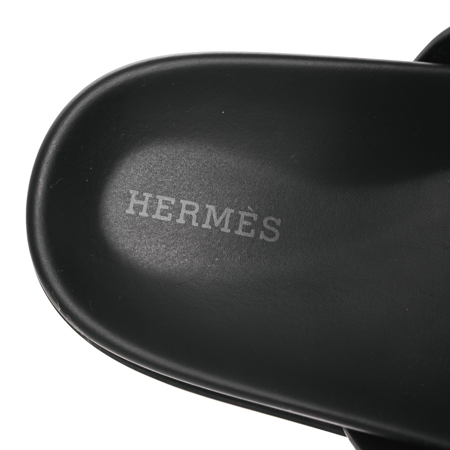 HERMES CHYPRE SANDALS CALFSKIN BLACK
