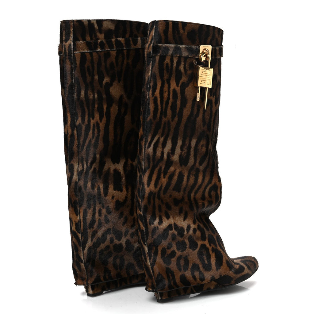 FENDI LEOPARD PRINT BOOTS