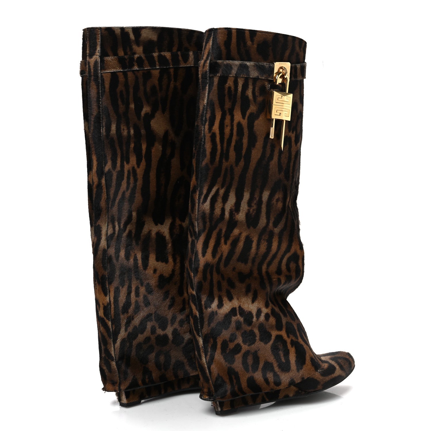 FENDI LEOPARD PRINT BOOTS