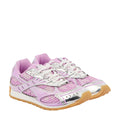 Bottega Veneta Orbit Flash Lace Up Low Top Sneakers - Pink