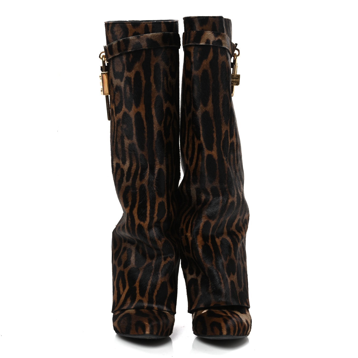 FENDI LEOPARD PRINT BOOTS