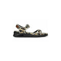 Givenchy Smooth Calfskin 4G Logo Flat Sandal - Snake Print