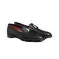 Hermès Paris Loafer Beige - Black (pebbled leather)