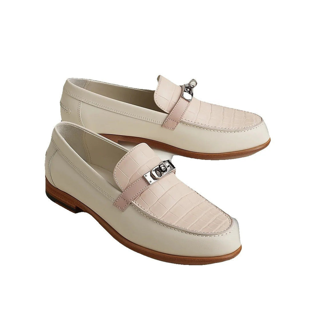 Hermès Destin Loafer Beige - Cream/Off-white