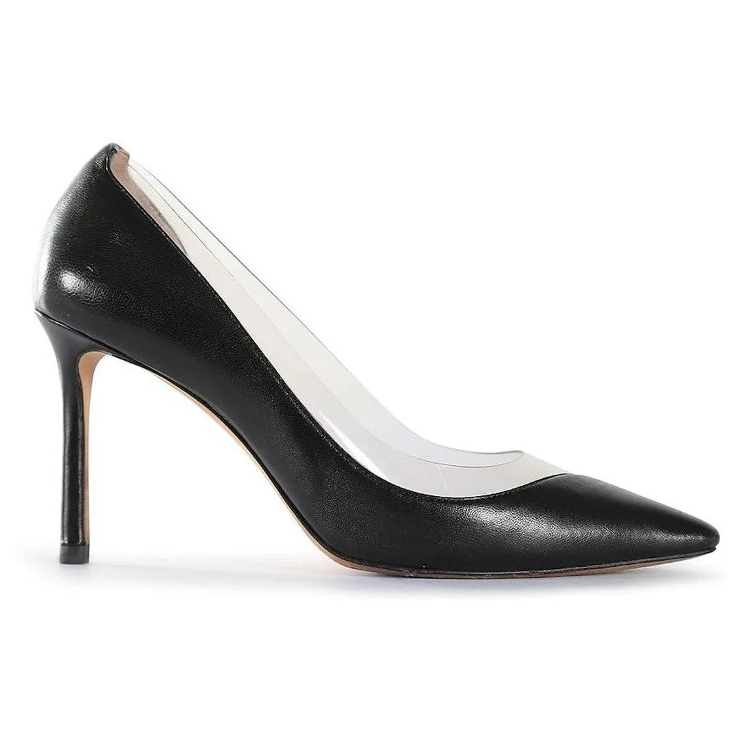 Jimmy Choo Romy Crocodile-Effect Leather Pumps - Black