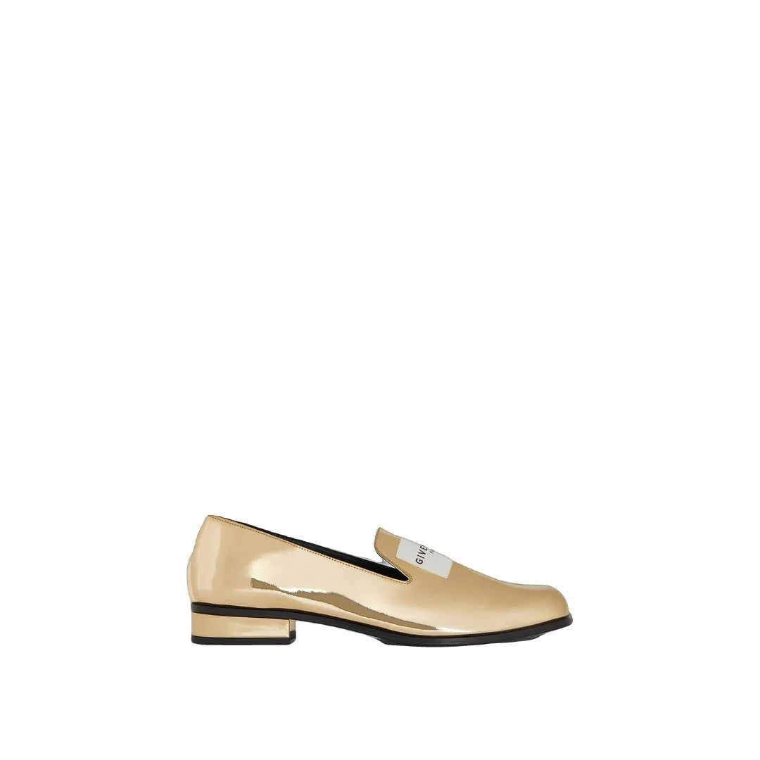 Givenchy Tux Bicolor Loafers - Gold