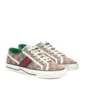 Gucci Canvas Web 1977 Tennis Sneakers Burro Mystic - Beige/Brown GG