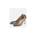 Manolo Blahnik Hangisi 90 Satin Pumps - Gray