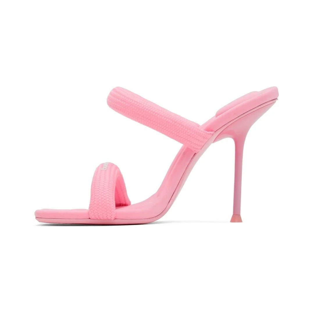 Alexander Wang Julie Padded Heeled Sandal - Pink