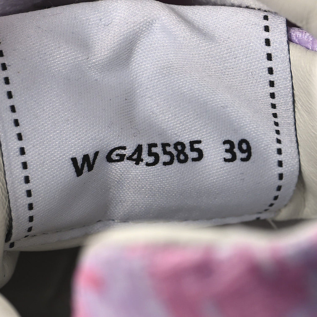 CHANEL TWEED SUEDE CALFSKIN CC SNEAKERS PINK & BEIGE