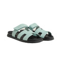 Hermès Chypre Sandal Beige - Mint Green